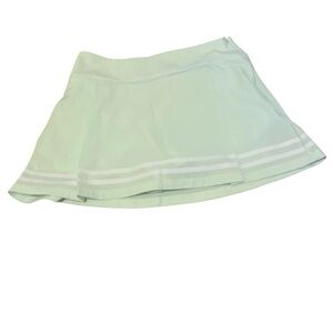 CALIA by Carrie Underwood Mint Green Athletic Skirt with White Stripes